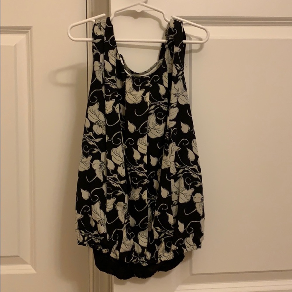 Anthropologie scoop neck top